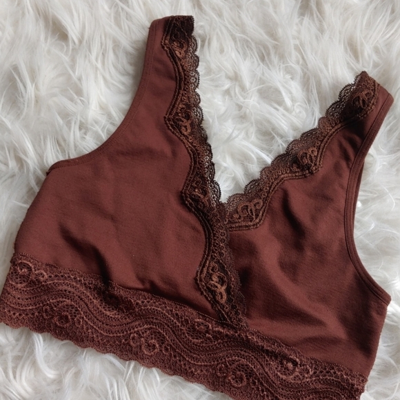 Ambrielle Brown Top Shapewear Bra Sz Sm - Picture 1 of 8